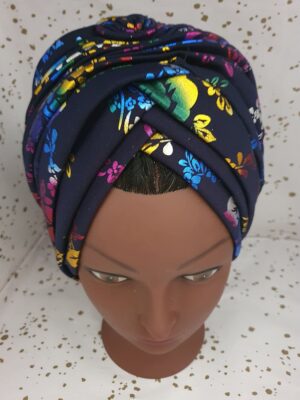 Floral Turban 008