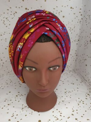 Floral Turban 014