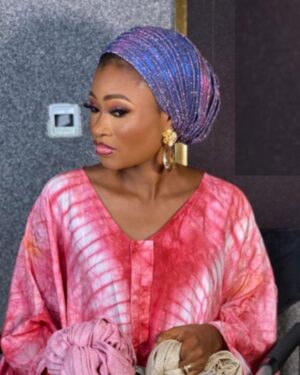 Shimmer with Glitter Pleats Turban 6